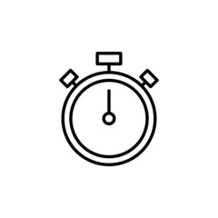 stopwatch icon. Timer sign and symbol. Countdown icon. Period of time