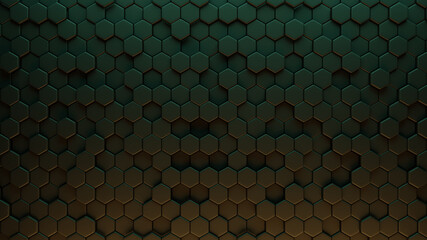 3d Rendering black triangular abstract background