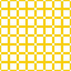 seamless pattern with squares, yellow seamless grid vector for fabric, paper, wrapping