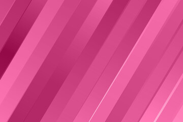 Abstract pink background with paper cut abstract geometric shapes. Dynamic colorful diagonal line. Design for poster, banner, card. 3D paper images with a subtle blend. Copy space