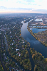 Sky view of la Seine