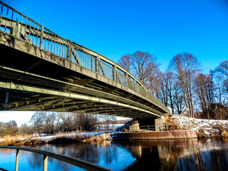 bridge over the river
