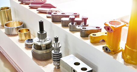 Casting and forging steels details parts