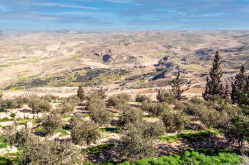 Mount Nebo in Jordan