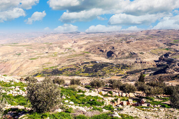 Mount Nebo in Jordan