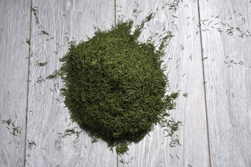green moss on wood background