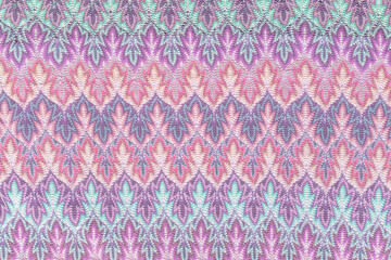 colored lace fabric. Ornamental multicolored vintage background. floral pattern