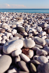 stones on the beach