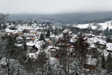 Winter am Ochsenkopf, Fichtelgebirge, Oberfranken
