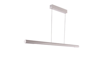 Lamp in the form of a stick on a white background. LED lamp. 