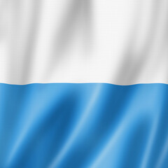 Lucerne canton - State - flag, Switzerland