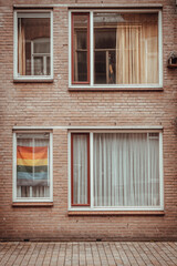 Obraz na płótnie Canvas LGBTQ friendly house
