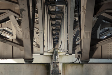 手賀大橋の橋の下