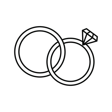 rings vector illustration