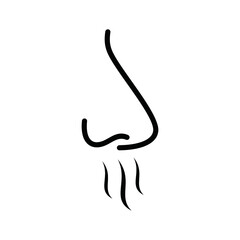breathing nose icon