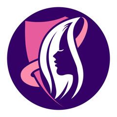 woman shield logo