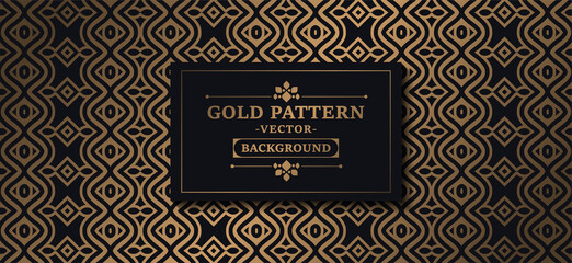 luxury dark seamless pattern background