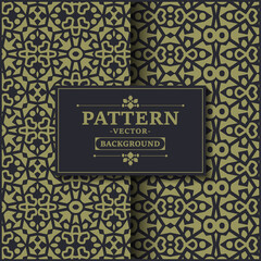 Collection of seamless ornamental ethnic patterns