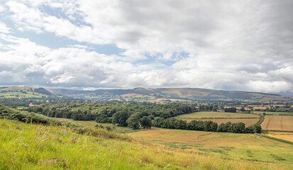 Welsh hills in the autumn.