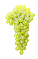 Bunch of grapes on white background isolate