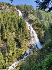 Wasserfall in den Alpen