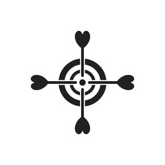 Business goal icon ( vector illustration )