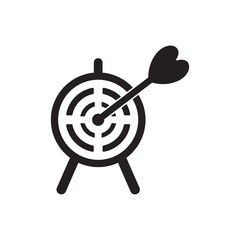 Business goal icon ( vector illustration )