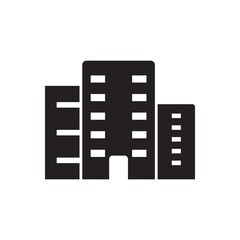 Office building icon ( vector illustration )