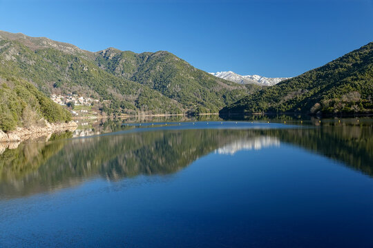 Corse, le barrage de Tolla