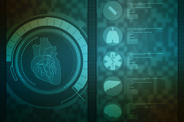 Medical and Health care concept background, Medical Science, Biotechnology concept background