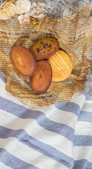 Financier and Galette, sweets, baked goods, free space, フィナンシェとガレットのテーブルフォト スイーツ 焼き菓子 フリースペースあり