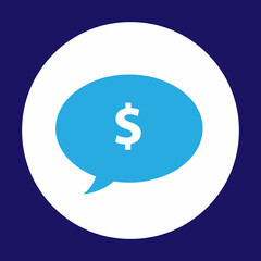 Obraz premium Budget Discussion Icon