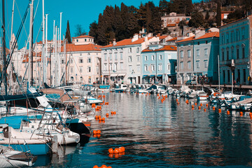 Fototapeta premium Quaint seaside village 