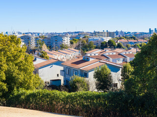 Obraz premium 郊外の住宅地 多摩ニュータウン