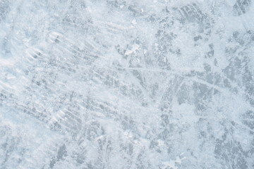 Abstract nature winter icy and snowy background. 