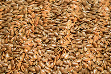 flax seeds, Linum usitatissimum background usage texture