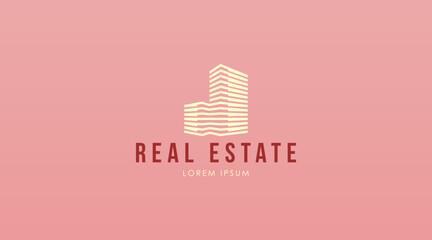 Real Estate Logo Design Concept Vector. Building Logo Template