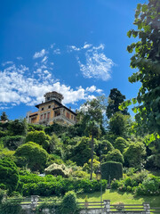 Fototapeta na wymiar Villa in Stresa, Italy
