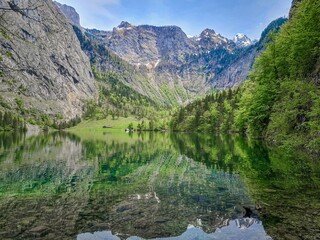 lake in the mountains