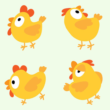 Set of chicken