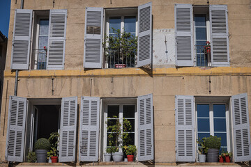 Windows and shutters in France