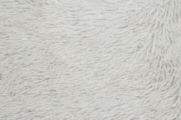 Synthetic fur white texture for the background