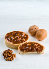 Walnut and Chocolate Tartlet Dessert