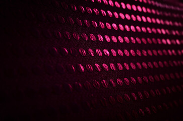 Abstract purple grid polka dot background