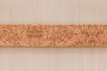 Element or part of the interior with wood surface and wooden planks design abstract pattern background