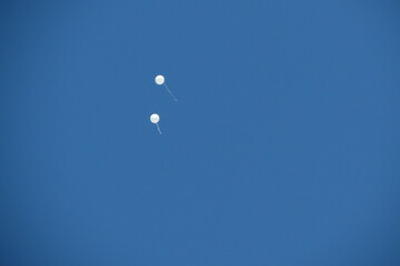 balloon in the blue sky