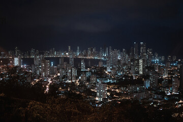 Fototapeta premium city at night cartagena