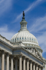 Fototapeta na wymiar US Capitol Building in Washington DC, United States of America