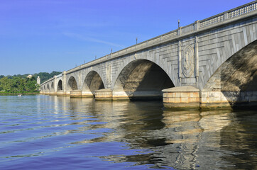 Arlington Memorial Bridge in Washington DC, United States of America