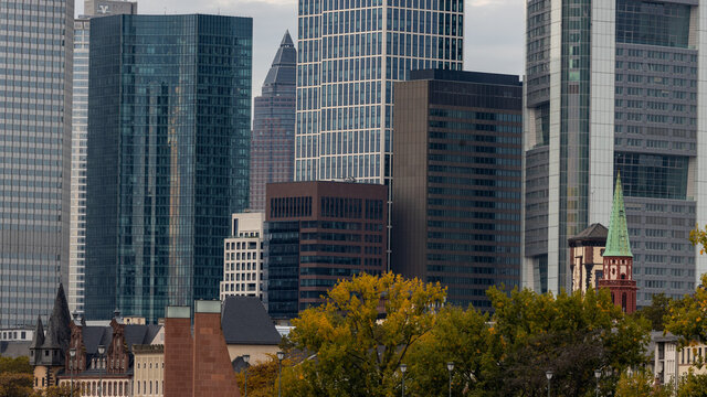 Frankfurt Skyline Detail